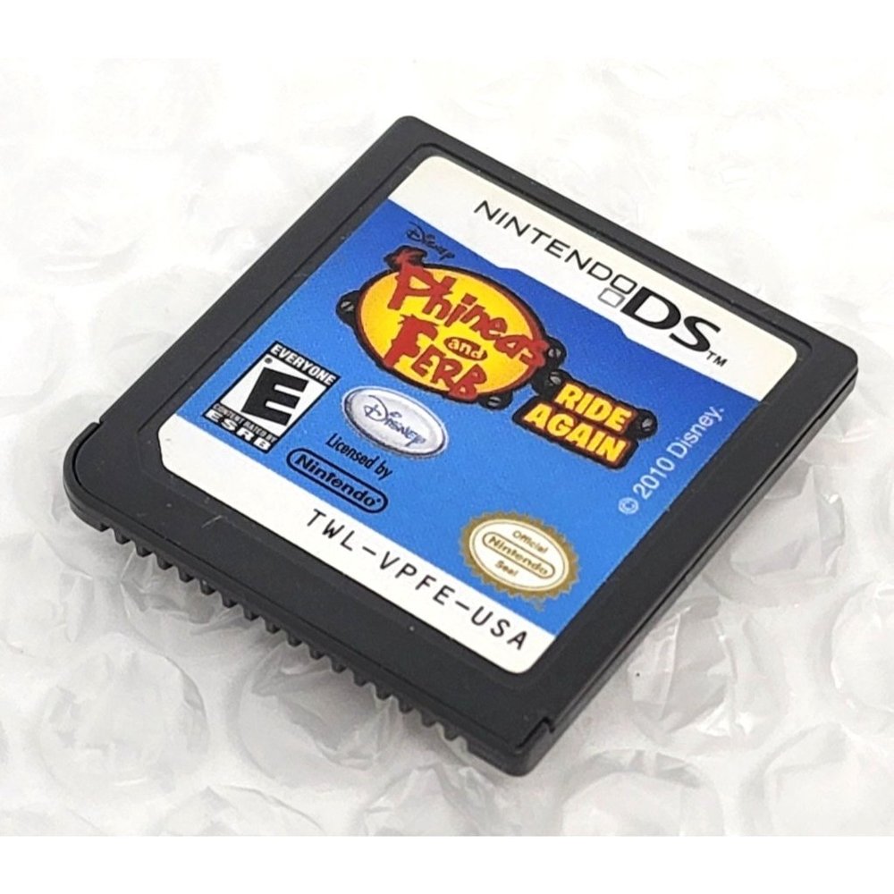 Phineas and Ferb Ride Again Nintendo DS Game Only NO Case or Manual Works